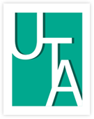 A green and white logo for the university of texas at arlington.